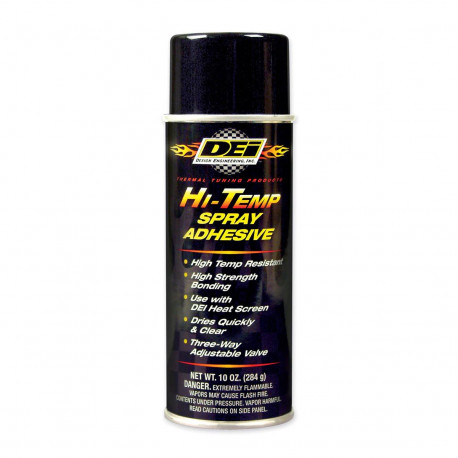Pokrovi, ščiti in toplotne izolacije Heat resist paint black D.E.I. 70°C 280g | race-shop.si