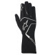 Rokavice Alpinestars Tech 1 K RACE Gloves, Black/ White | race-shop.si