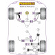 Poliuretanski silent bloki Powerflex Rear Diff Rear Mounting Bush Skoda Octavia (2013-) Multi Link | race-shop.si