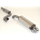 Ibiza 76mm Downpipe (stainless steel) VW Polo Seat Ibiza (981444G-X3-DP) | race-shop.si