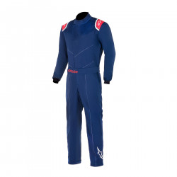 Race suit ALPINESTARS KART INDOOR SUIT Blue/Red