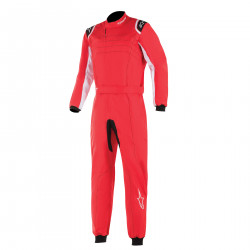 CIK-FIA kombinezon za karting ALPINESTARS KMX-9 V2, rdeča/črna