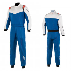 SFI Race suit ALPINESTARS Stratos Royal blue/White /Red