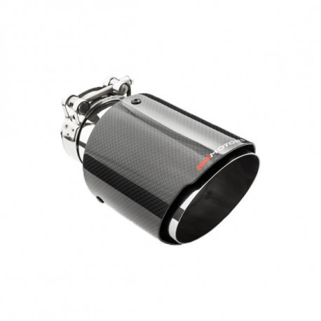 Z enim izpustom Konica dušilca ​​izpušnih plinov RM MOTORS Karbon 101mm | race-shop.si