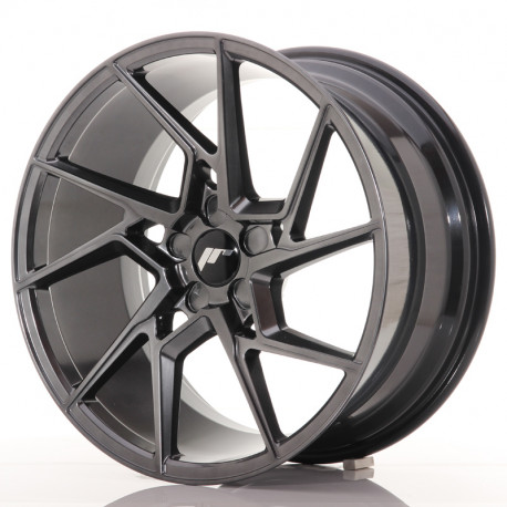 Aluminium wheels Platišče Japan Racing JR33 19x9,5 ET20-45 5H Blank Hyper Black | race-shop.si