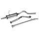 Cat back izpušni sistem RACES Cat back Exhaust System for Renault Clio 2 RS Phase 2 (Grp N) 54mm | race-shop.si