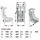Športni sedeži z odobritvijo FIA Sport seat OMP HTE-R 400, FIA | race-shop.si