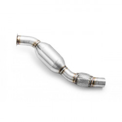 Downpipe for BMW E60 E61 520d + Exhaust Silencer