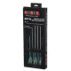 Izvijač in matičnik - kompleti FORCE 7-piece screwdriver set TORX - long 300mm | race-shop.si