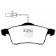 Zavore EBC Sprednje zavorne ploščice EBC Ultimax OEM Replacement DP1398 | race-shop.si