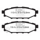 Zavore EBC Zadnje zavorne ploščice EBC Ultimax OEM Replacement DP1584 | race-shop.si