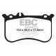 Zavore EBC Sprednje zavorne ploščice EBC Redstuff Ceramic DP32138C | race-shop.si