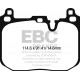 Zavore EBC Sprednje zavorne ploščice EBC Yellowstuff Street + Track DP42271R | race-shop.si