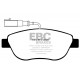 Zavore EBC Sprednje zavorne ploščice EBC Greenstuff 2000 Sport DP21383 | race-shop.si