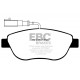 Zavore EBC Sprednje zavorne ploščice EBC Greenstuff 2000 Sport DP21383/2 | race-shop.si