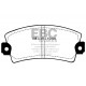 Zavore EBC Sprednje zavorne ploščice EBC Greenstuff 2000 Sport DP2317 | race-shop.si