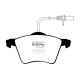 Zavore EBC Sprednje zavorne ploščice EBC Greenstuff 2000 Sport DP21368 | race-shop.si