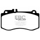 Zavore EBC Sprednje zavorne ploščice EBC Redstuff Ceramic DP31857C | race-shop.si