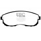 Zavore EBC Sprednje zavorne ploščice EBC Redstuff Ceramic DP3775C | race-shop.si