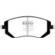 Zavore EBC Sprednje zavorne ploščice EBC Redstuff Ceramic DP31661C | race-shop.si