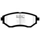 Zavore EBC Sprednje zavorne ploščice EBC Redstuff Ceramic DP31583C | race-shop.si
