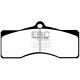 Zavore EBC Sprednje zavorne ploščice EBC Yellowstuff Street + Track DP41155R | race-shop.si