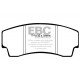 Zavore EBC Sprednje zavorne ploščice EBC Yellowstuff Street + Track DP4008R | race-shop.si