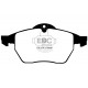 Zavore EBC Sprednje zavorne ploščice EBC Yellowstuff Street + Track DP41062R | race-shop.si