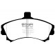 Zavore EBC Sprednje zavorne ploščice EBC Yellowstuff Street + Track DP41045R | race-shop.si