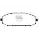 Zavore EBC Sprednje zavorne ploščice EBC Yellowstuff Street + Track DP41280R | race-shop.si