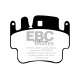 Zavore EBC Sprednje zavorne ploščice EBC Yellowstuff Street + Track DP41514R | race-shop.si