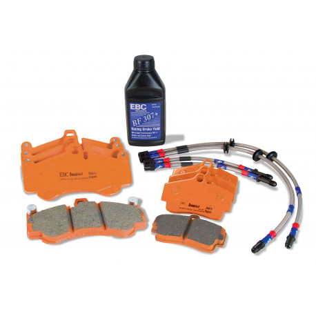 Zavore EBC EBC Orange kit PLK1036R - zavorne ploščice ,zavorne cevi, zavorna tekočina | race-shop.si