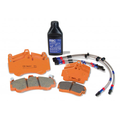 Zavore EBC EBC Orange kit PLK1928R - zavorne ploščice ,zavorne cevi, zavorna tekočina | race-shop.si