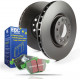 Zavore EBC Zadnji komplet EBC PD01KR372 - Zavorni diski Premium OE + zavorne ploščice Greenstuff | race-shop.si