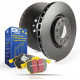 Zavore EBC Zadnji komplet EBC PD03KR693 - Zavorni diski Premium OE + zavorne ploščice Yellowstuff | race-shop.si