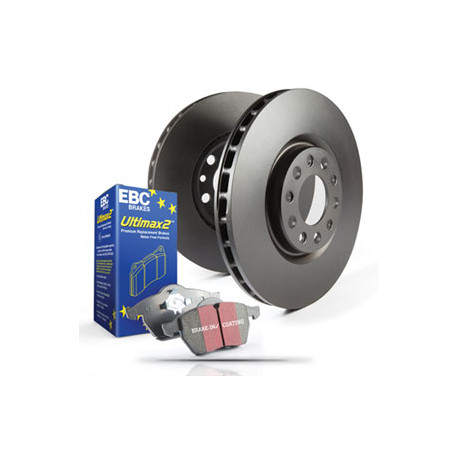 Zavore EBC Spredaj + zadaj komplet EBC PD40K201 - Zavorni diski Premium OE + zavorne ploščice Ultimax OE | race-shop.si