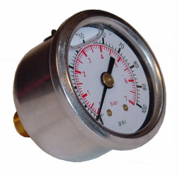 Pressure gauges with glycerine Sytec 0-7Bar