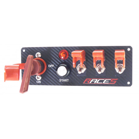 Stikalne plošče Switch panels RACES ISP4 carbon | race-shop.si
