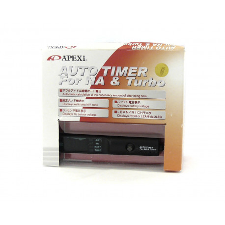 Turbo števec Turbo timer Apexi style | race-shop.si