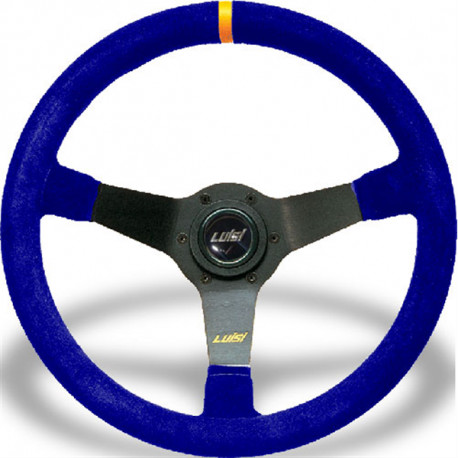 Volani Steering wheel Luisi Mirage Corsa, 350mm, suede, 75mm , deep dish | race-shop.si
