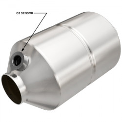 Universal catalytic converter MAGNAFLOW 455334 Euro 5 - 51mm