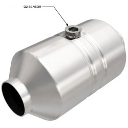 Universal catalytic converter MAGNAFLOW 456054 Euro 5 - 51mm
