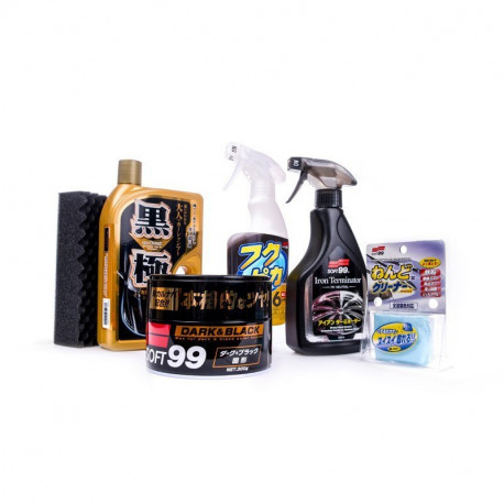 Autodetailing sets Soft99 kit for dark paints | race-shop.si