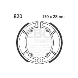 EBC zavorne čeljusti Plain 820