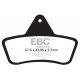 Zavore EBC Moto EBC zavorne ploščice Organic FA271TT | race-shop.si