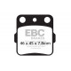 Zavore EBC Moto EBC zavorne ploščice Organic FA084TT | race-shop.si