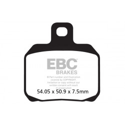 EBC zavorne ploščice Organic FA FA266
