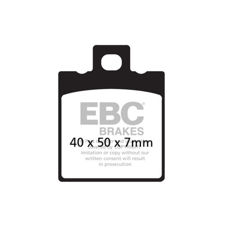 Zavore EBC Moto EBC zavorne ploščice Organic FA FA047 | race-shop.si