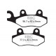 Zavore EBC Moto EBC zavorne ploščice&nbsp;Organic SFA228 | race-shop.si