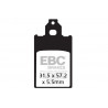 EBC Brzdové obloženie  Organic FA116